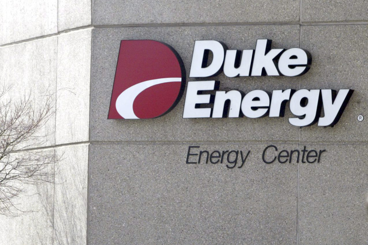 In this Feb. 1, 2006 file photo, Duke Energy Corporate Headquarters in a Charlotte, N.C., is shown. 