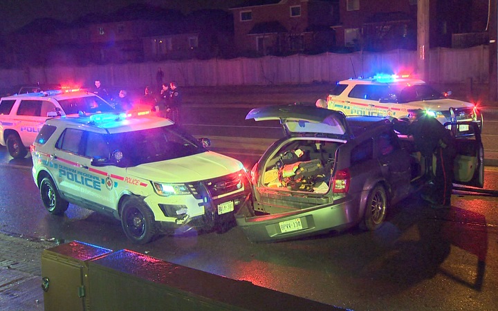 Man charged after police chase vehicle from Oshawa to Ajax - image
