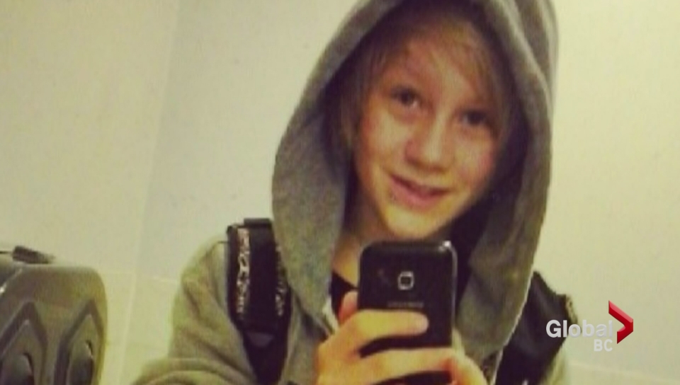 FILE PHOTO: The BC Coroner released a report on the death of 15-year-old Nick Lang.