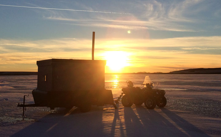 The Saskatchewan Ministry of Environment is reminding anglers how much longer they have before ice fishing shacks have to be removed this season.