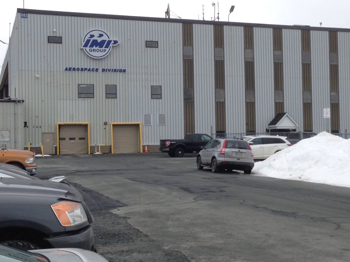 IMP Aerospace near the Halifax Stanfield International Airport. 