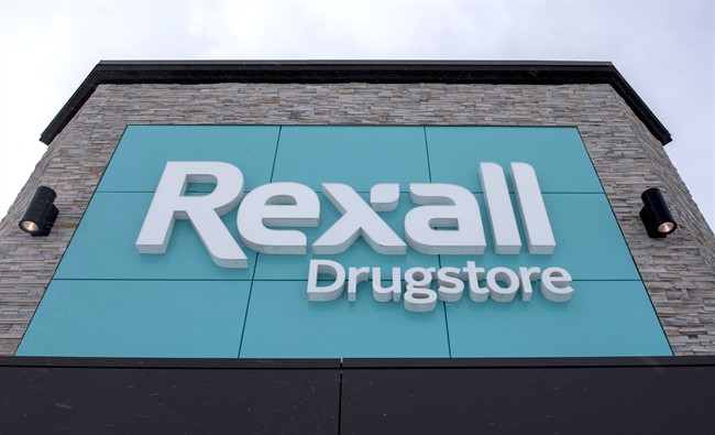 A Rexall drugstore is shown in Ottawa, on Wednesday, March 2, 2016. National drugstore chain Rexall Health is being sold to U.S. health care giant McKesson Corp. as part of a $3-billion deal, the two companies announced Wednesday, March 2. 