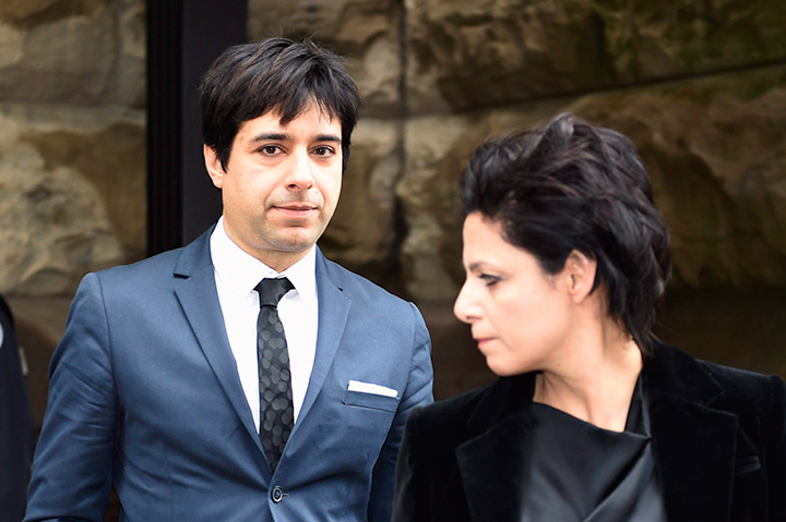 Jian Ghomeshi leaves court in Toronto on Thursday, March 24, 2016 with his lawyer Marie Henein. Ghomeshi was acquitted on all charges of sexual assault and choking following a trial that sparked a nationwide debate on how the justice system treats victims. 