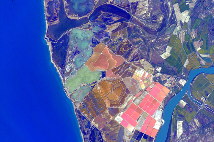The colourful pallet of the Spanish coast.