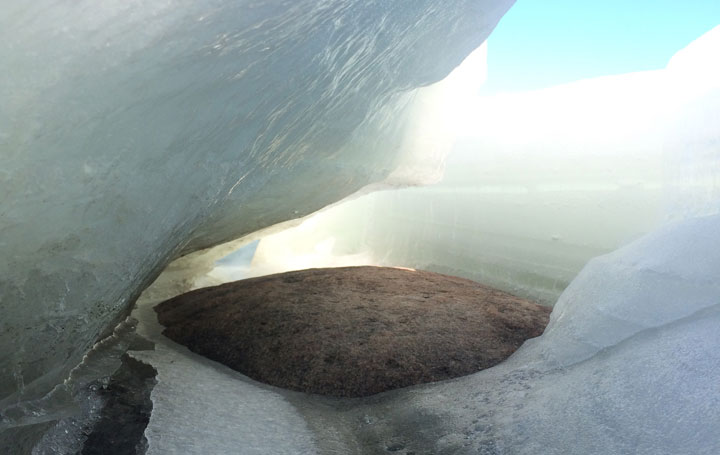 March 11: This Your Saskatchewan photo was taken by Heino Døssing on the icy shores of the South Saskatchewan River in Saskatoon.