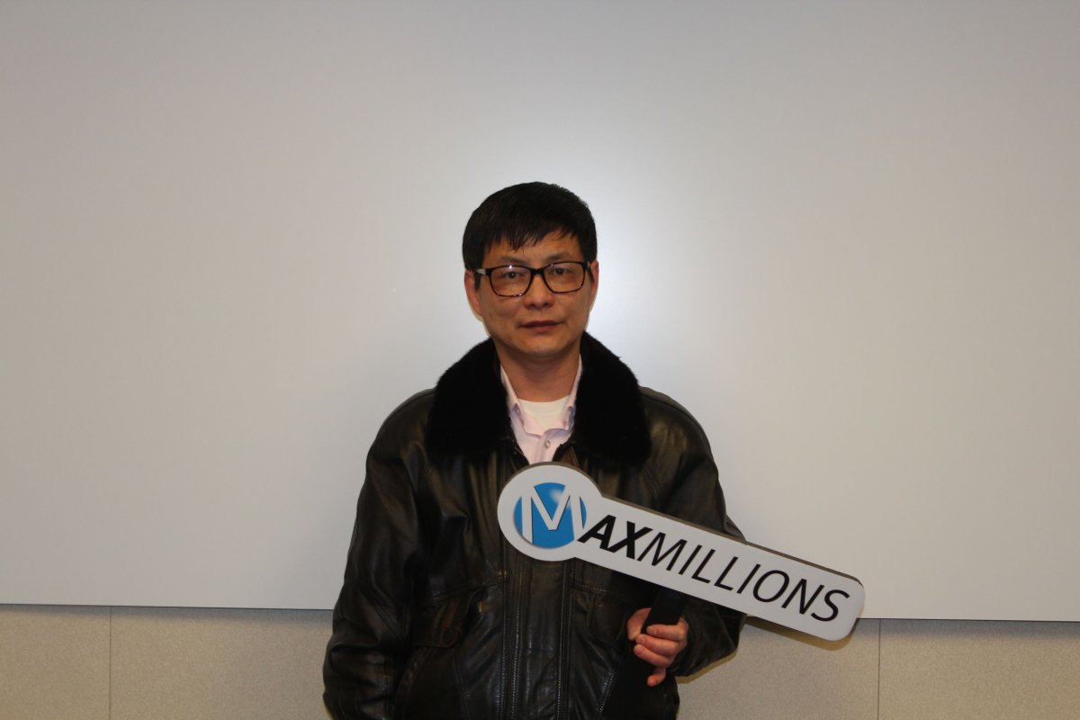 Edmonton's Bin Yu is the city's latest Lotto Max winner after purchasing a $1 million ticket in February. 