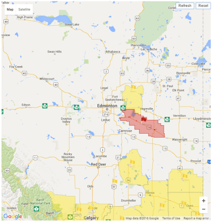 First fire ban of the season issued for central Alberta | Globalnews.ca