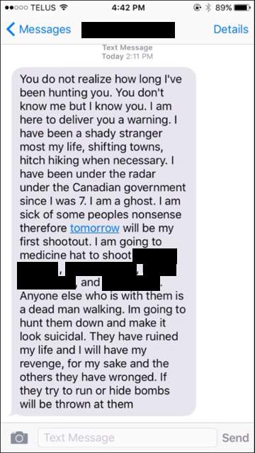 Text threatening to shoot 4 students prompts Medicine Hat school closure, lockdowns - image