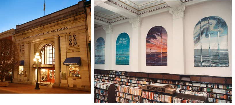 Munro's Books in Victoria.