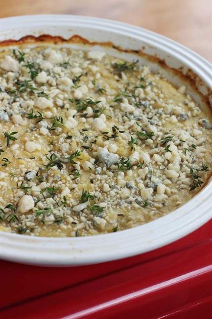 Baked polenta in Concord, N.H. At its most simple, polenta requires exactly two ingredients: cornmeal and a liquid.