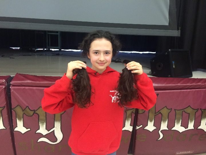 Noah Andrady-Trenton was just seven months old when he took an unexpected trip to SickKids hospital, but the little boy pulled through and now, more than 12 years later, the seventh-grader is paying it forward by growing his hair and donating to the hospital.