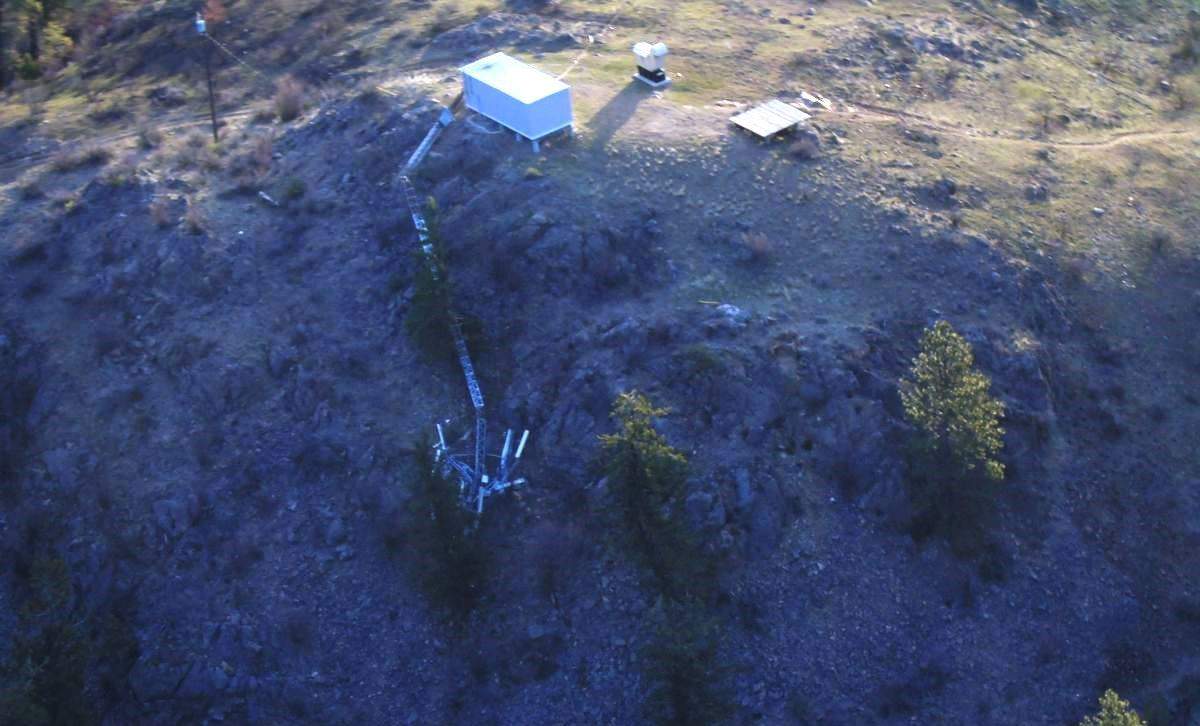 Vandals have caused extensive damage to a Telus wireless site providing service to Oliver and surrounding areas. 