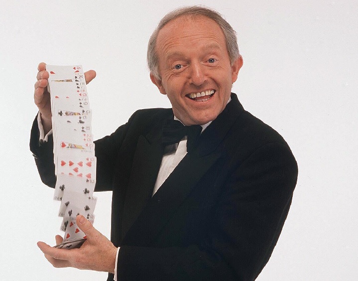 A photograph of Paul Daniels in 1993.