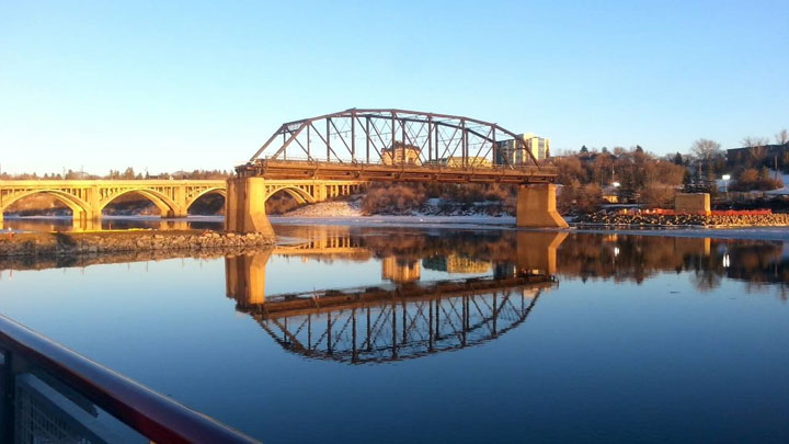 March 20: This Your Saskatchewan photo was taken by Samantha Keri of the only remaining span of Saskatoon’s Traffic Bridge.