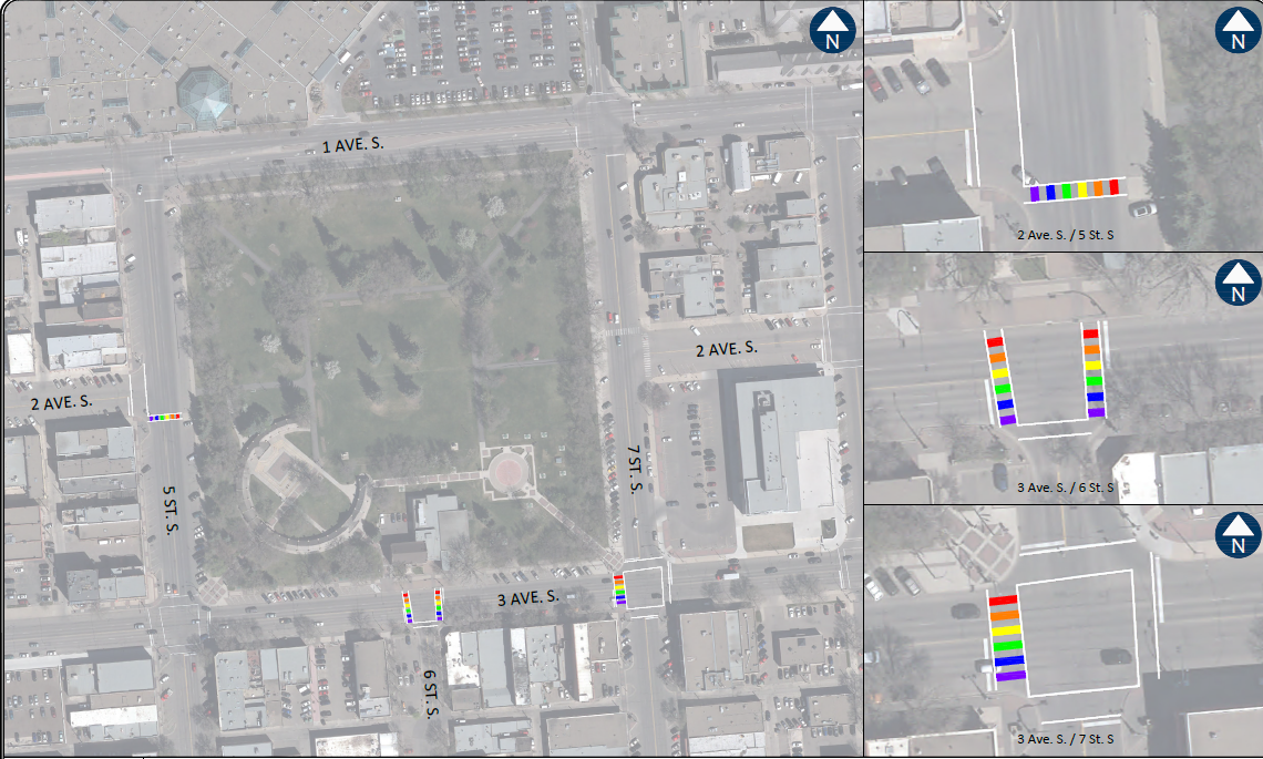 Lethbridge crosswalks to be painted for Pride - image