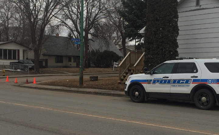 Regina police are currently on scene in North Central Regina after receiving a report of an injured man.