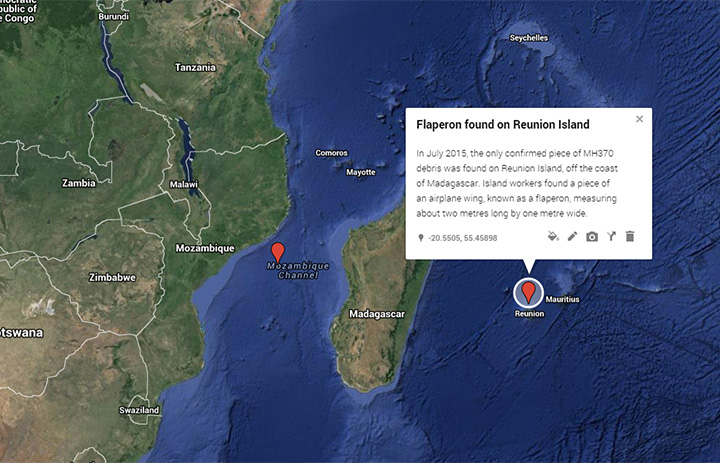 Possible debris from missing Malaysia Airlines Flight MH370 found in Mozambique - image