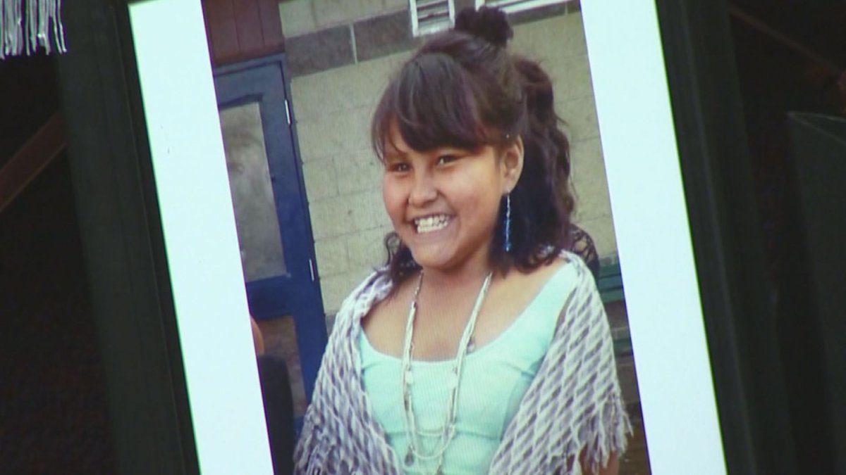 Teresa Robinson, 11, disappeared May 11, 2015. She had been missing for six days before her body was found in the woods in the area of Garden Hill First Nation.