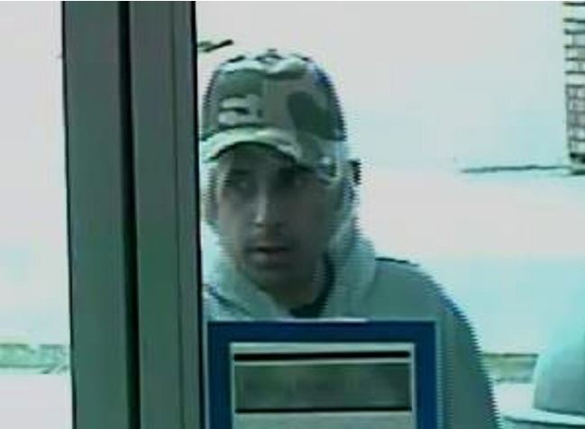 Salmon Arm RCMP look for bank robbery suspect - image