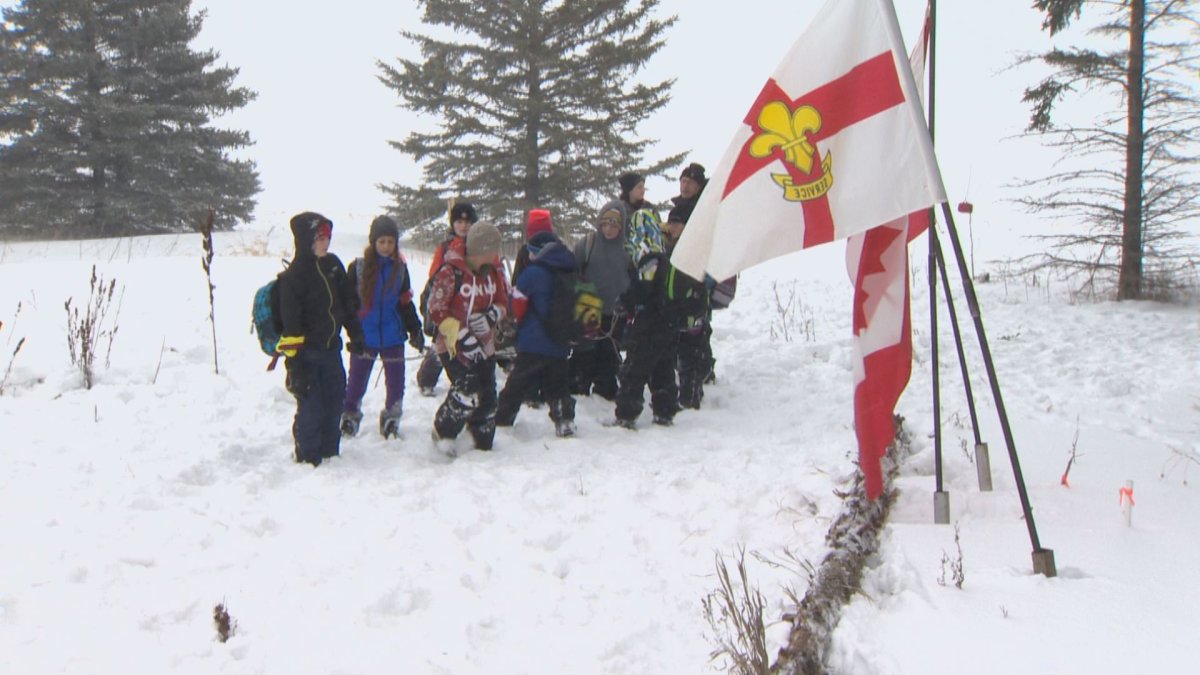 Hundreds of Scouts participated in the 45th annual Klondike Derby.