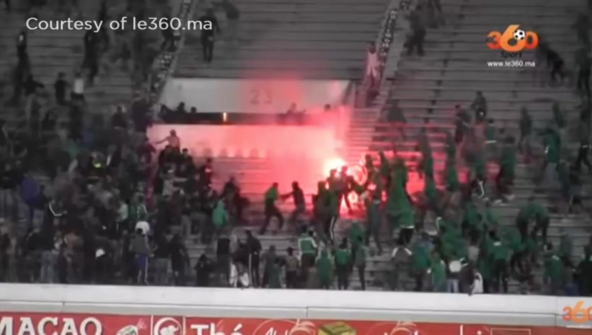 WATCH: Morocco soccer fans clash in fatal riot after game - National ...