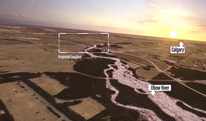 Springbank reservoir