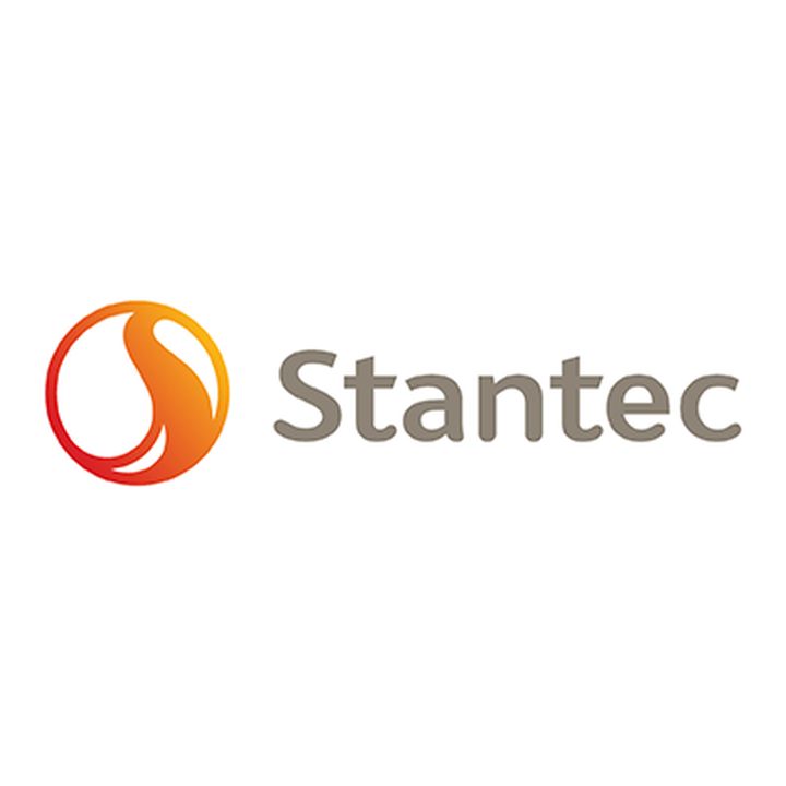 A photo of the Stantec logo.