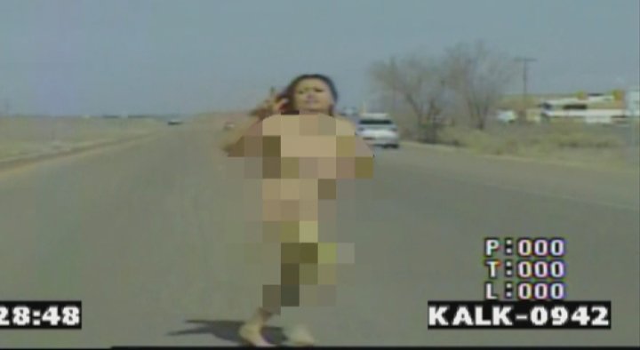 Girl catched driving naked - Police Viral Cam - YouTube