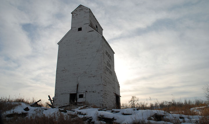 March 13: This Your Saskatchewan photo was taken by Ian Robertson of a grain elevator at Totzke.