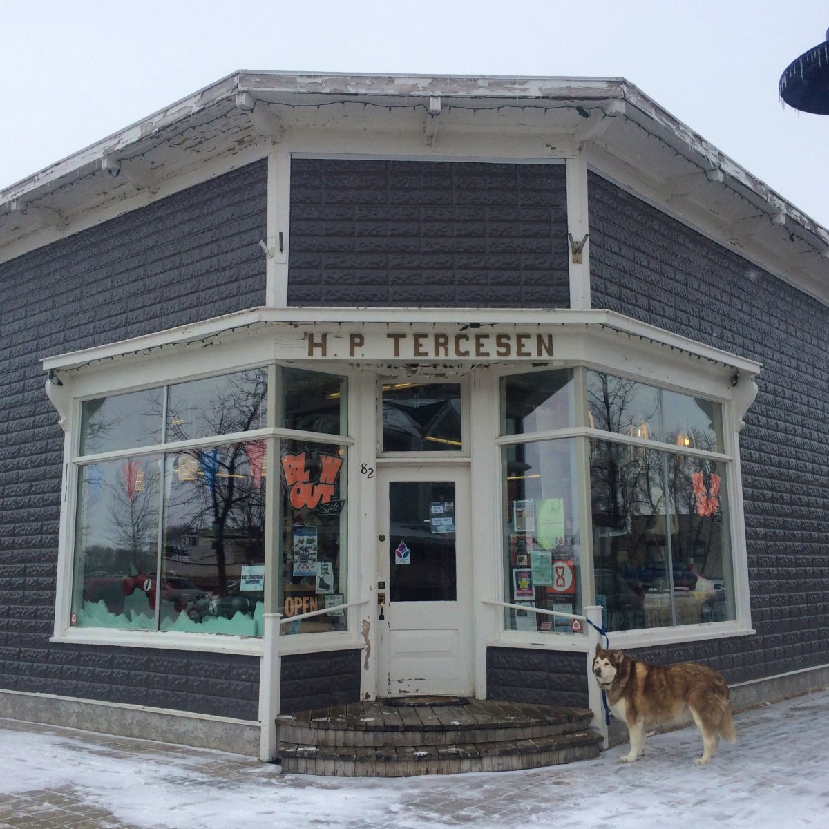 H.P. Tergesen & Sons in Gimli, Manitoba, was broken into on Friday. The owner used social media to help find the alleged thief. 