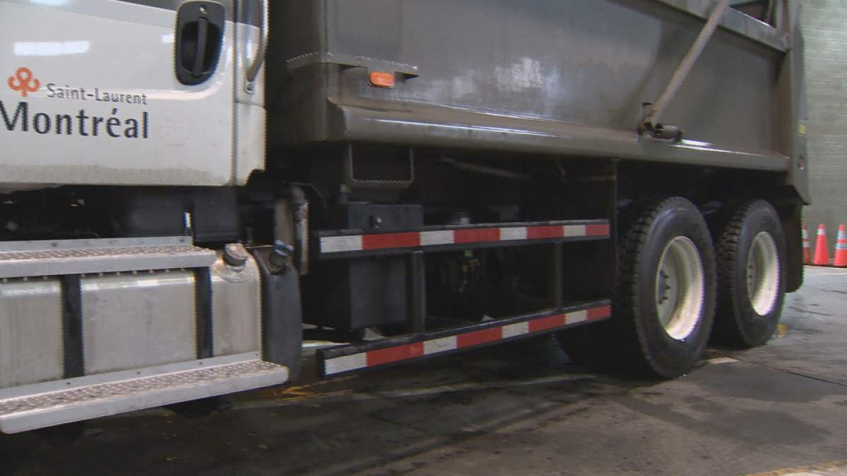 Montreal has begun installing the side-guards on city owned vehicles.