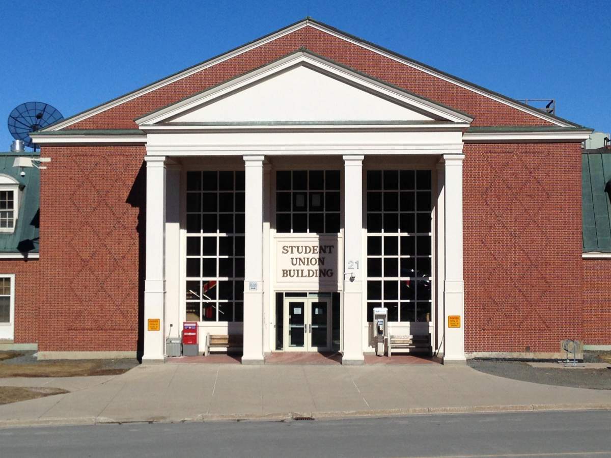 University of New Brunswick's Student Union Building.