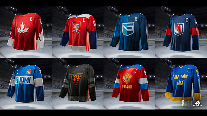 World Cup of Hockey jerseys 'are 