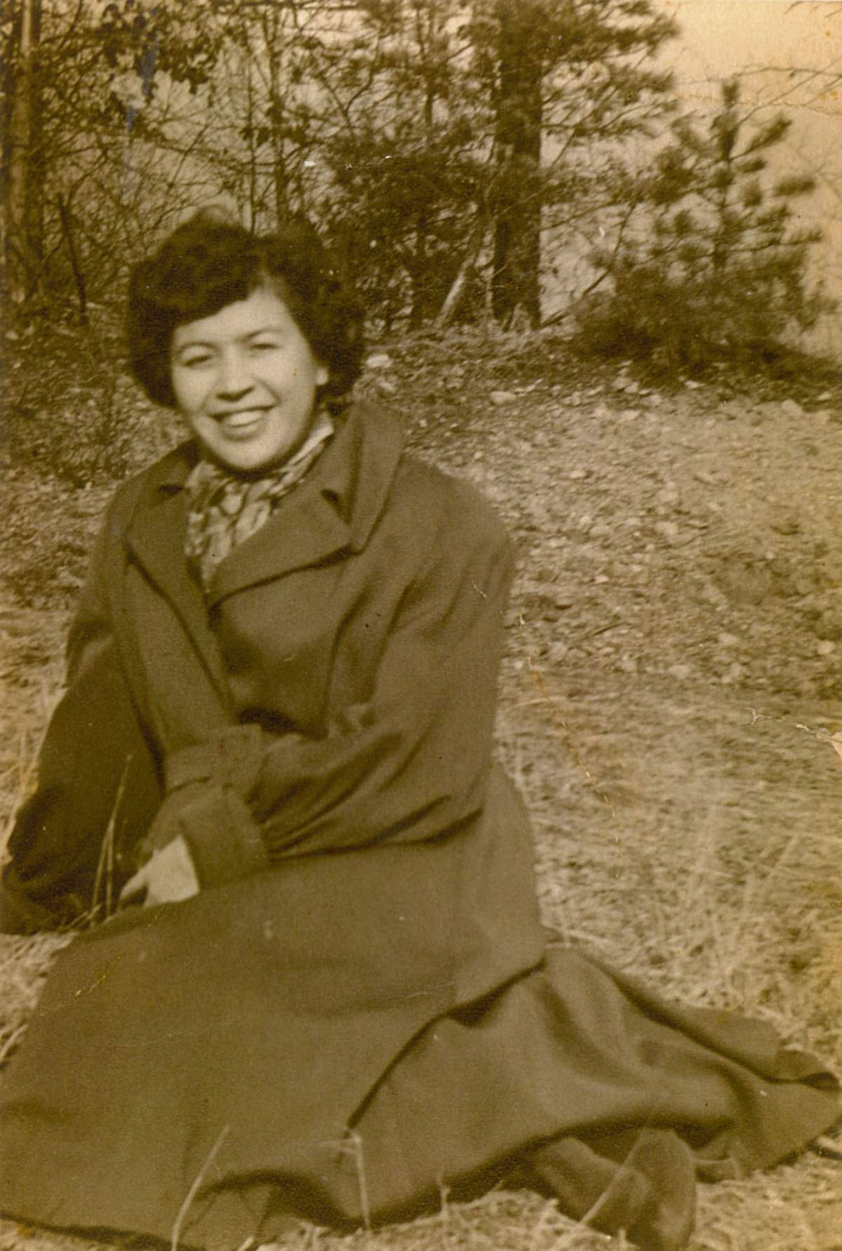 Rita Joe as a young woman. Photo courtesy the Joe Family.