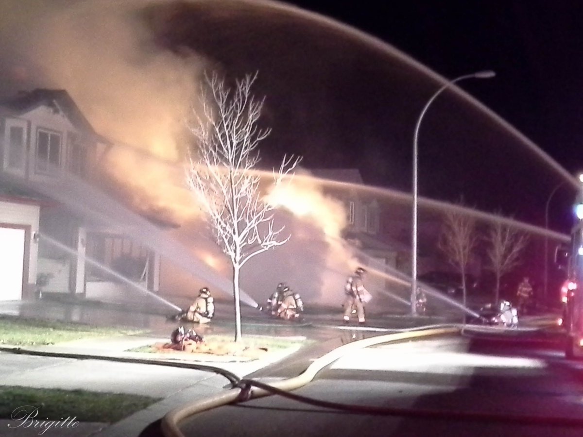 Several families homeless after massive fire in Fort Saskatchewan