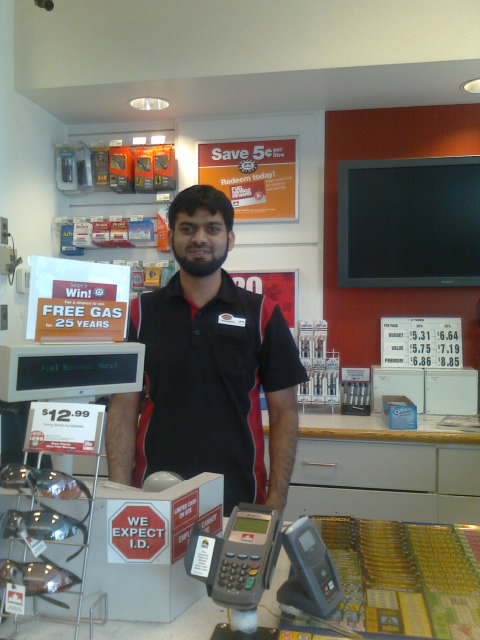 Muhammad Umar Naseem claims his boss at Petro-Canada forced him to work about 100 hours per week when he was hired in 2009