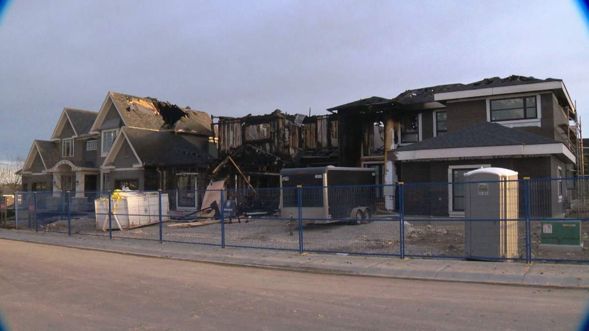 Calgary firefighters were called to the 100 block of Aspen Ridge Heights S.W. on Sunday, April 3, 2016 for reports of a fire.