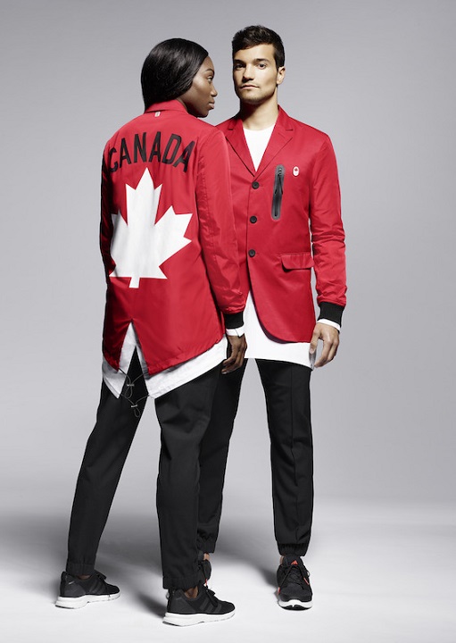 Canadian athletes' attire for the Rio Olympics Opening Ceremony.