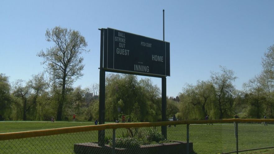 Thieves steal solar panels from Vancouver little league scoreboard - image