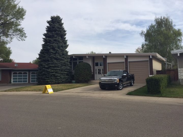 A photo of a home belonging to Lethbridge murder victim Irene Carter.