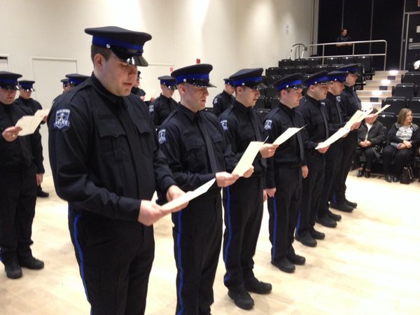 20 new members of the Halifax Regional Police were sworn in on Friday.
