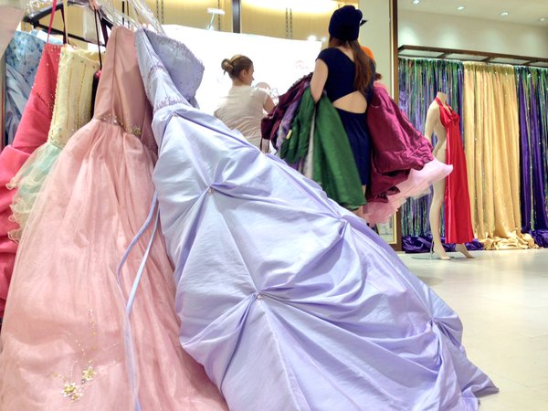 The Dress Drive for Prom took place on Saturday in Bedford. (File photo).
