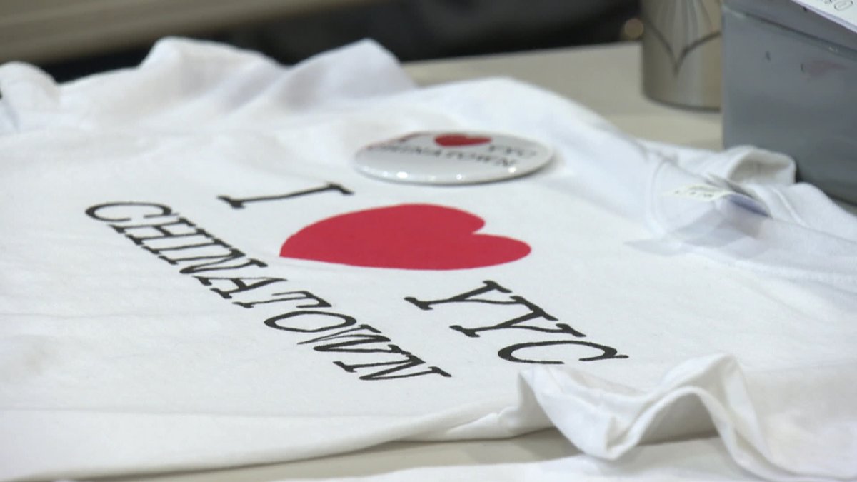 "One Love One Chinatown" event t-shirt. 