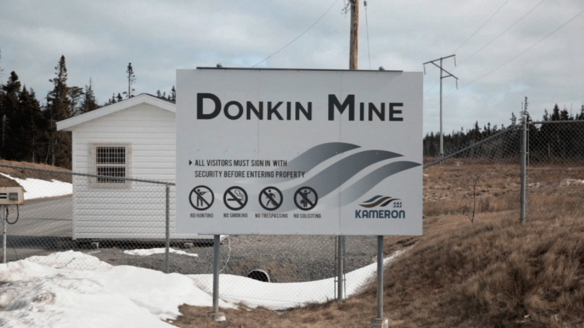 Donkin mine project in Cape Breton, Nova Scotia.