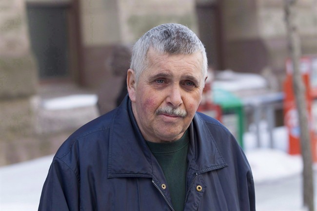 Gordon Stuckless leaves a Toronto Court on Friday, March 6, 2015.
