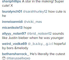 Reader reactions to Cruz Beckham's singing