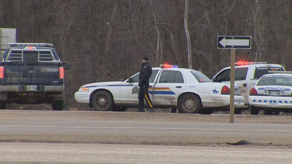 RCMP were on scene at Dakota Tipi First Nation after two people were injured in a shooting.