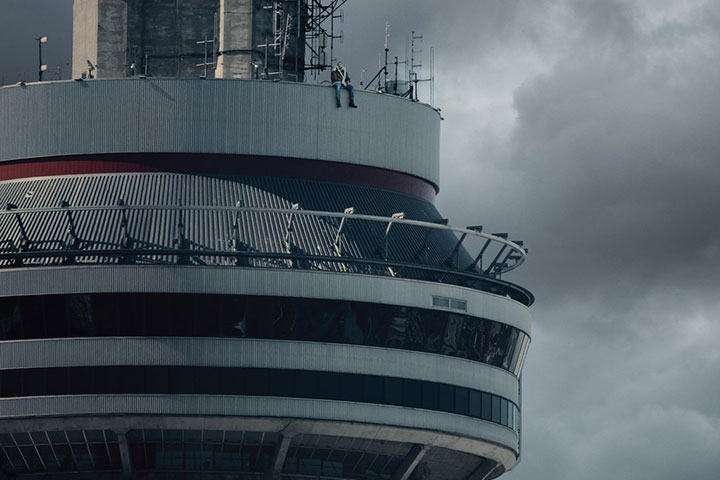 Drake sparks memes with ‘Views From the 6’ cover showing him atop CN Tower - image