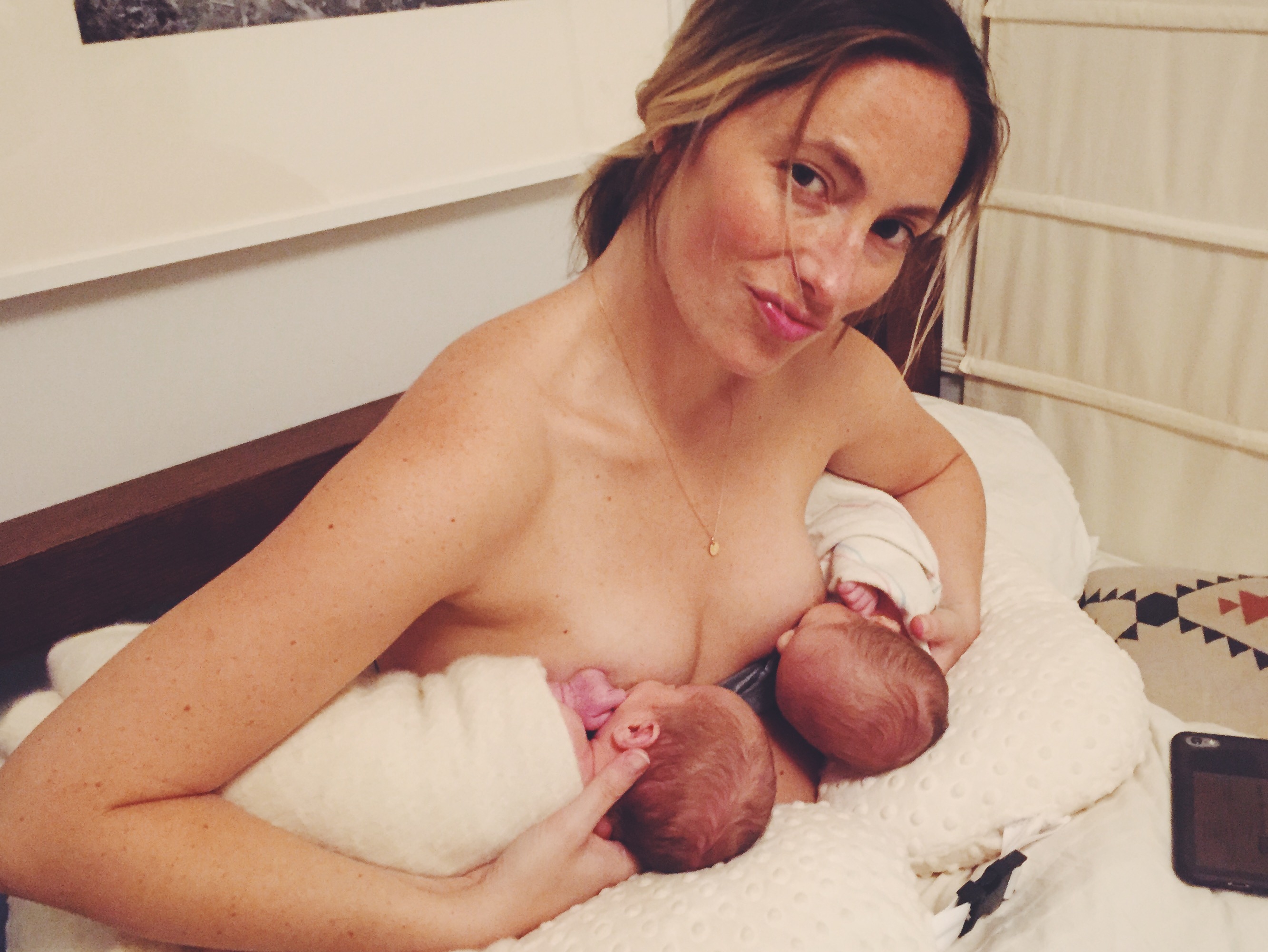 Leigh Felten Breastfeeding Video