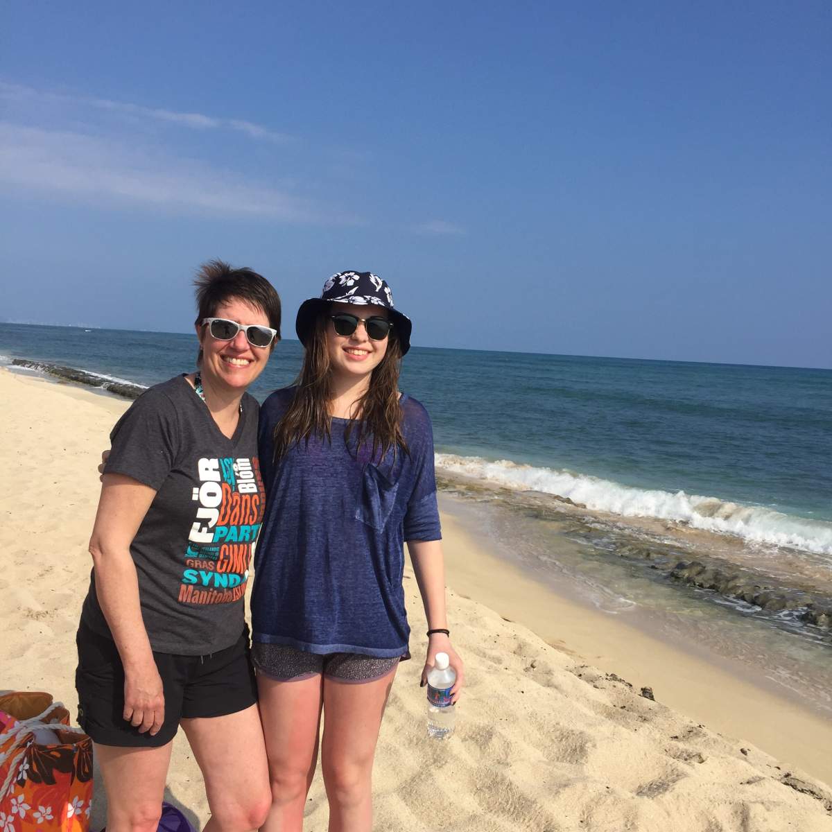 Kelly with her daughter Eleanor.